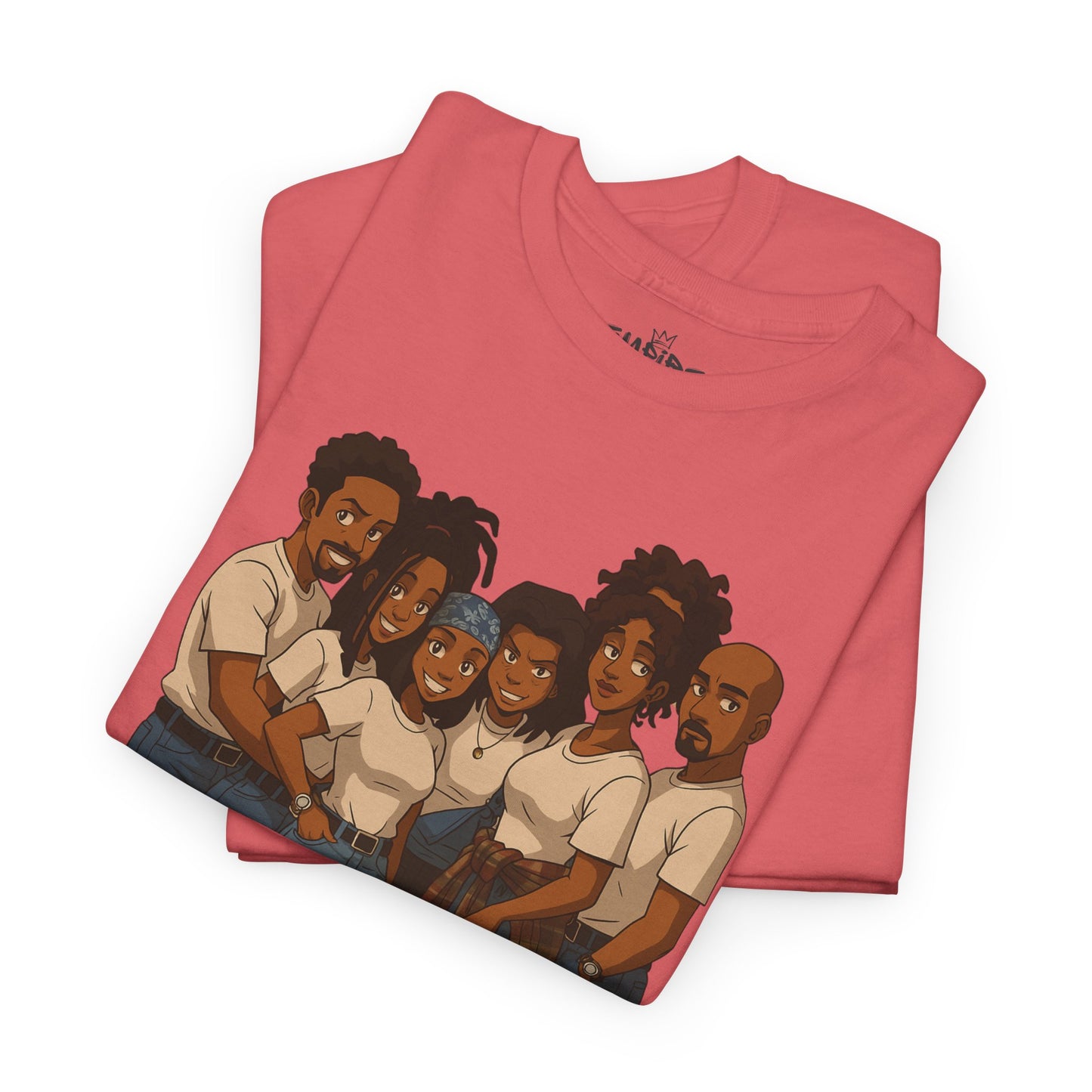 Living Single Unisex Heavy Cotton Tee - Nostalgic TV Show T-Shirt for Fans