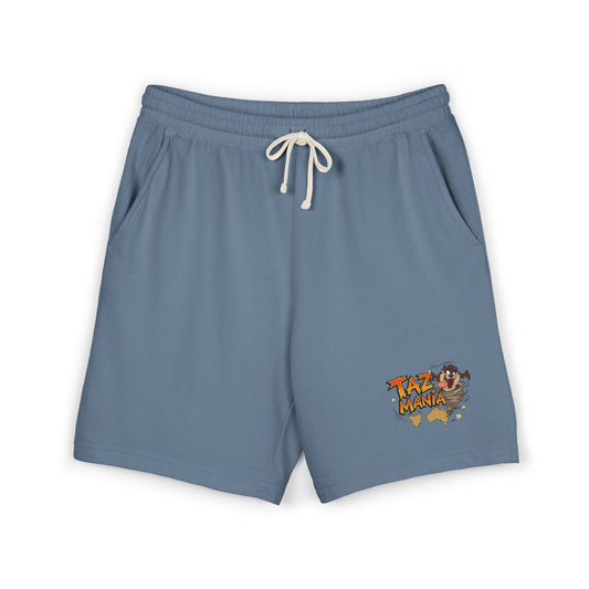 Fleece Sweat Shorts with 'TAZ-MANIA' Vintage Graphic