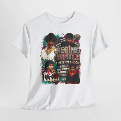 Regine Hunter “The Style Icon” Graphic Tee — Retro 90s R&B Tribute Shirt
