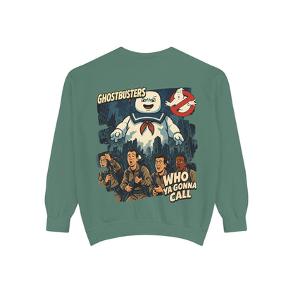 Ghostbusters Sweatshirt — Who Ya Gonna Call Vintage Graphic Crewneck