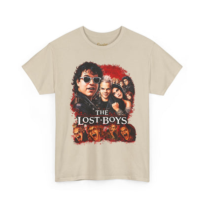 The Lost Boys Movie Poster Tee — Retro 80s Vampire Graphic T-Shirt
