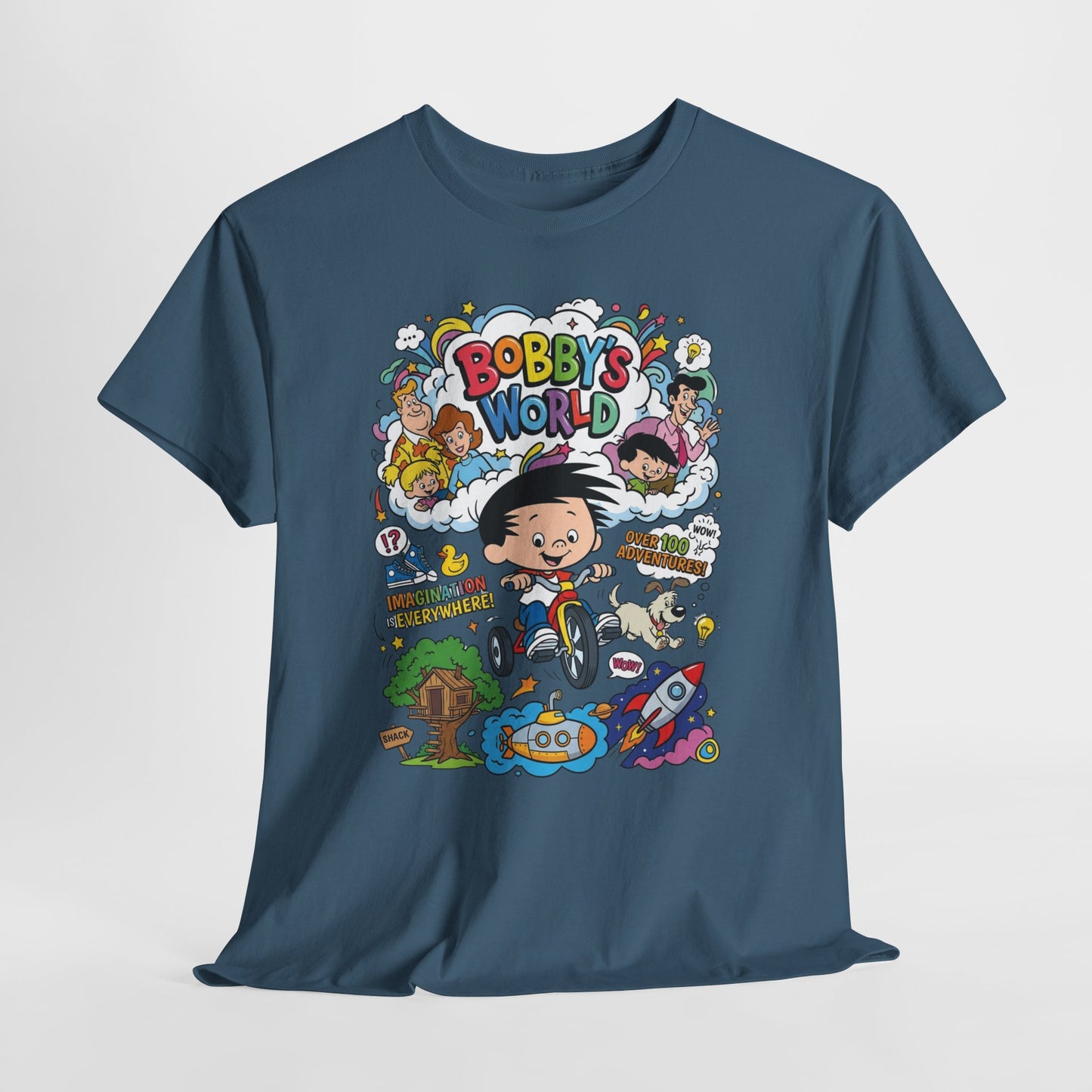 "Bobby's World" Cartoon Adventure Tee