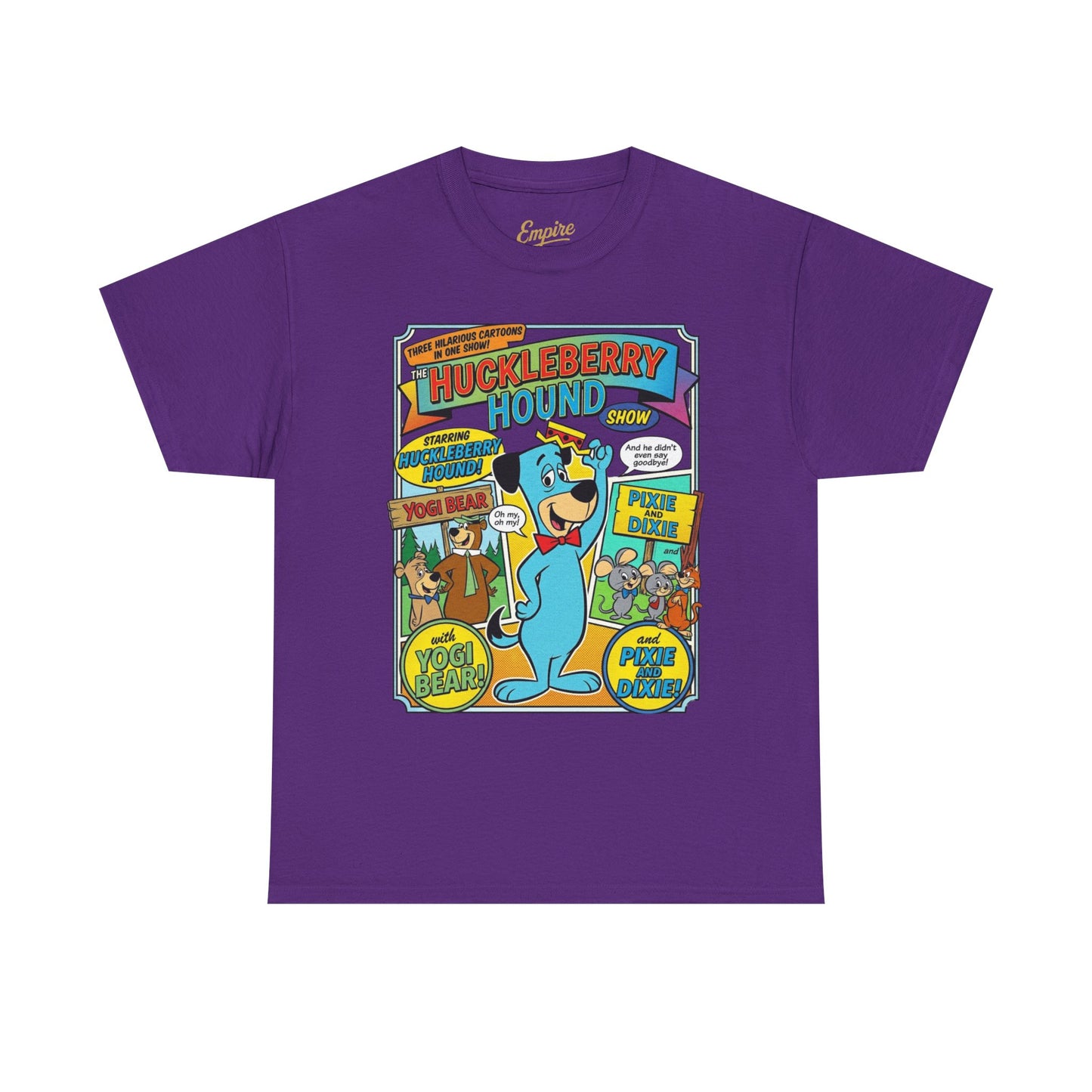 Huckleberry Hound Vintage Cartoon T-Shirt