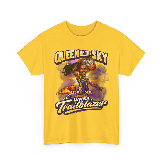 "Queen of the Sky" Lisa Leslie Trailblazer Basketball Tee