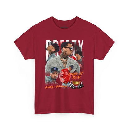 Chris Brown Tribute Unisex Heavy Cotton Tee - Celebrating R&B Style