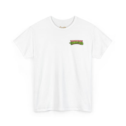 Teenage Mutant Ninja Turtles Graphic Tee — Retro Comic Backprint