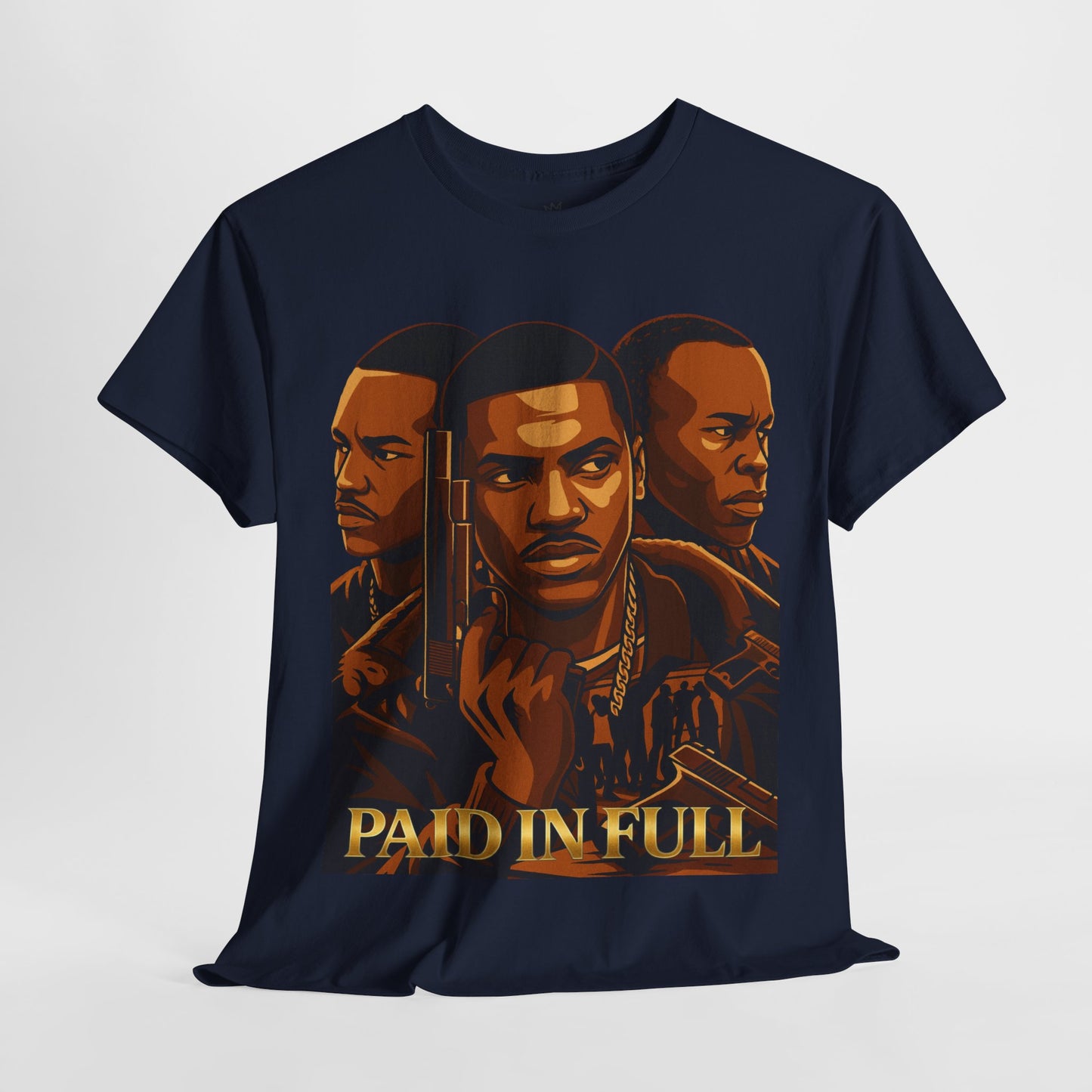 Paid In Full Graphic Tee, Hip Hop Shirt, Retro Music Apparel, Gift for Music Lovers, Unisex Cotton T-Shirt