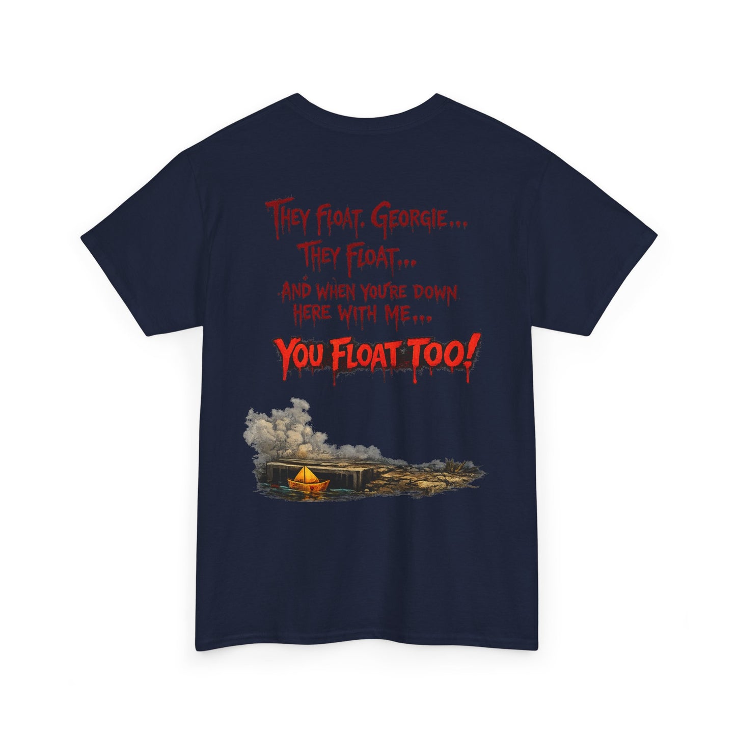Krustywise "You’ll Float Too" Horror Tee