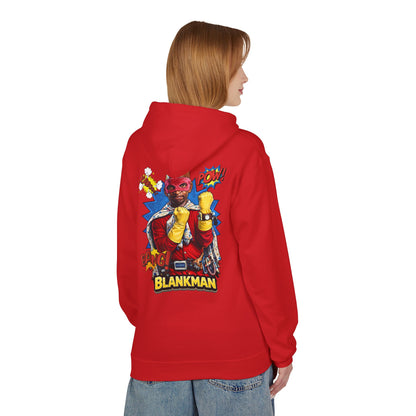 Blankman Inspired Graphic Midweight Softstyle Fleece Hoodie