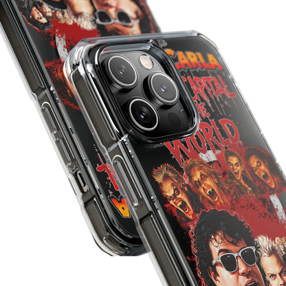 The Lost Boys Clear Magnetic Phone Case – Retro Vampire Movie Collage