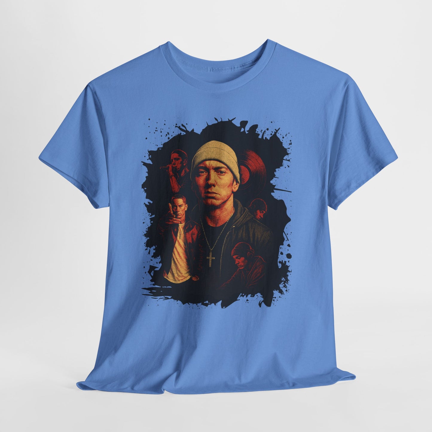 Hip-Hop Inspired Unisex Heavy Cotton Tee - Streetwear Vibes