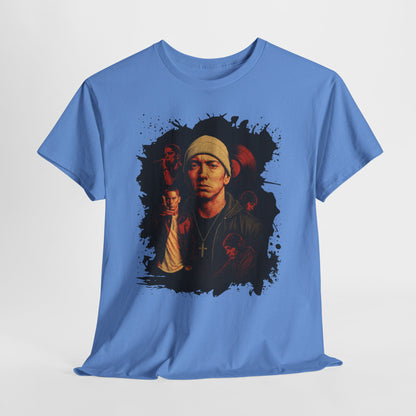 Hip-Hop Inspired Unisex Heavy Cotton Tee - Streetwear Vibes