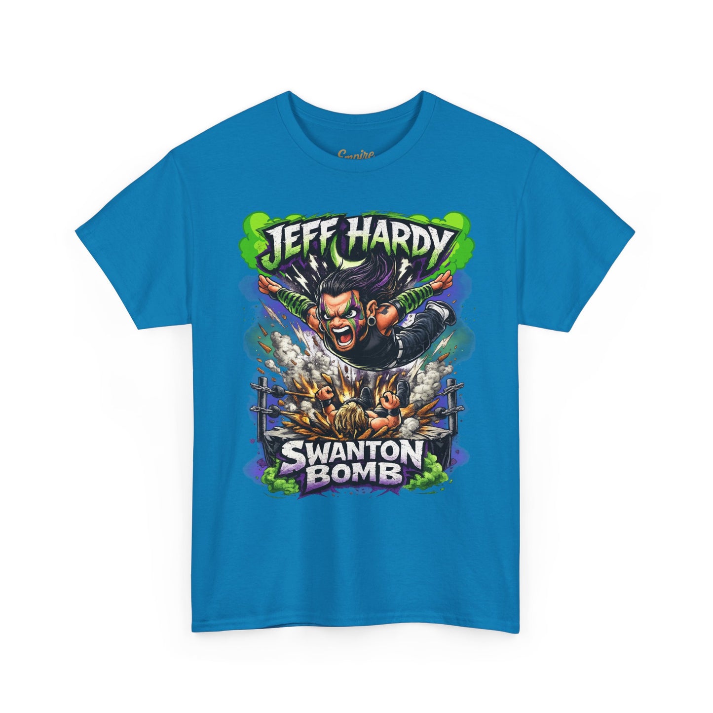 "Swanton Bomb" Graphic Tee — Pro Wrestler Vintage-Style Wrestling Shirt