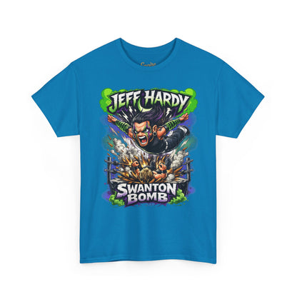 "Swanton Bomb" Graphic Tee — Pro Wrestler Vintage-Style Wrestling Shirt