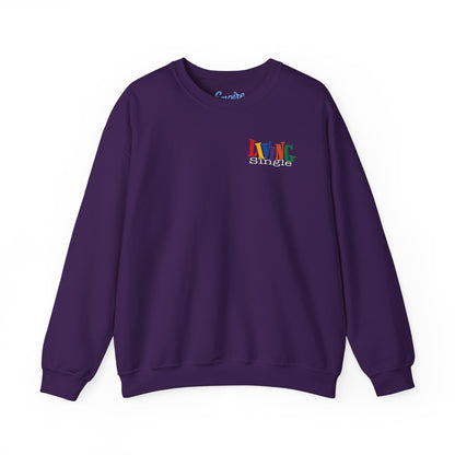 Khadijah James Vintage TV Tribute—Living Single Retro Graphic Crewneck Sweatshirt