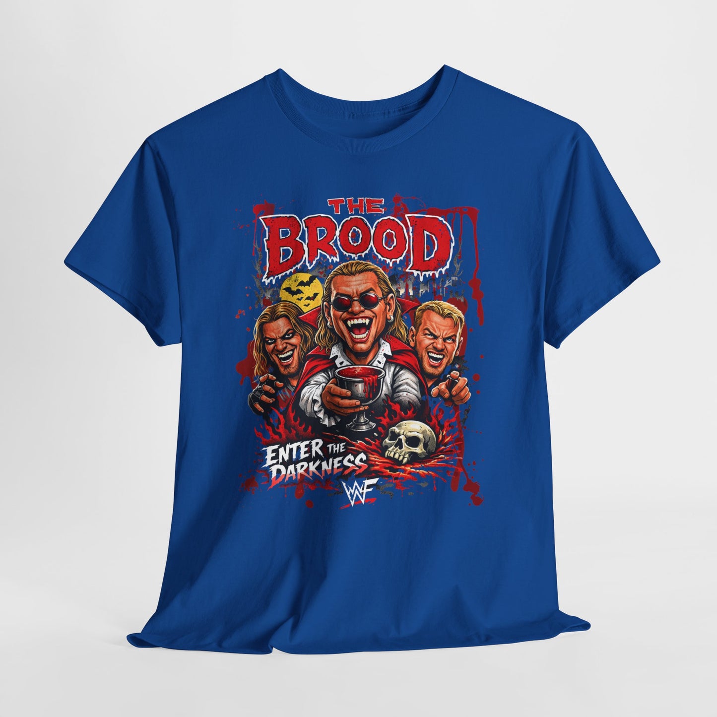 The Brood Horror Band Tee — “Enter the Darkness” Graphic T-Shirt