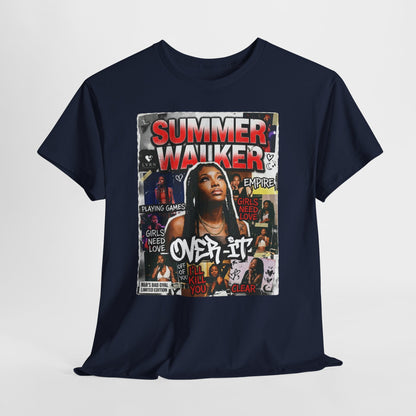 Summer Walker 'Over It' Collage Tee — R&B Artist Graphic T-Shirt