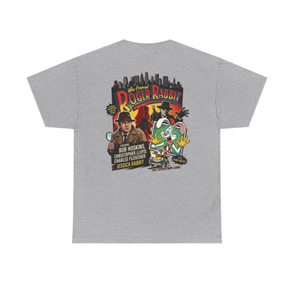 Who Framed Roger Rabbit Poster Tee — Retro Movie Graphic T-Shirt
