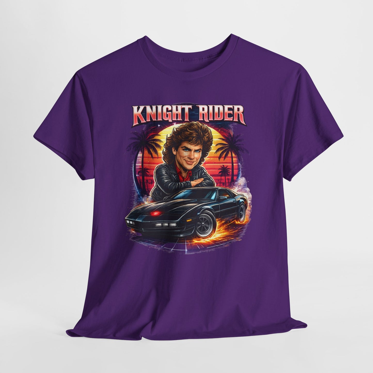 Knight Rider Vintage Tee – Retro 80s KITT Graphic T-Shirt