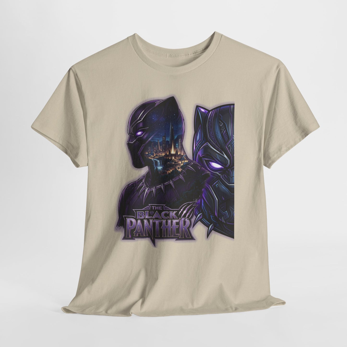 Black Panther Graphic Tee — Marvel-Inspired Heroes Shirt