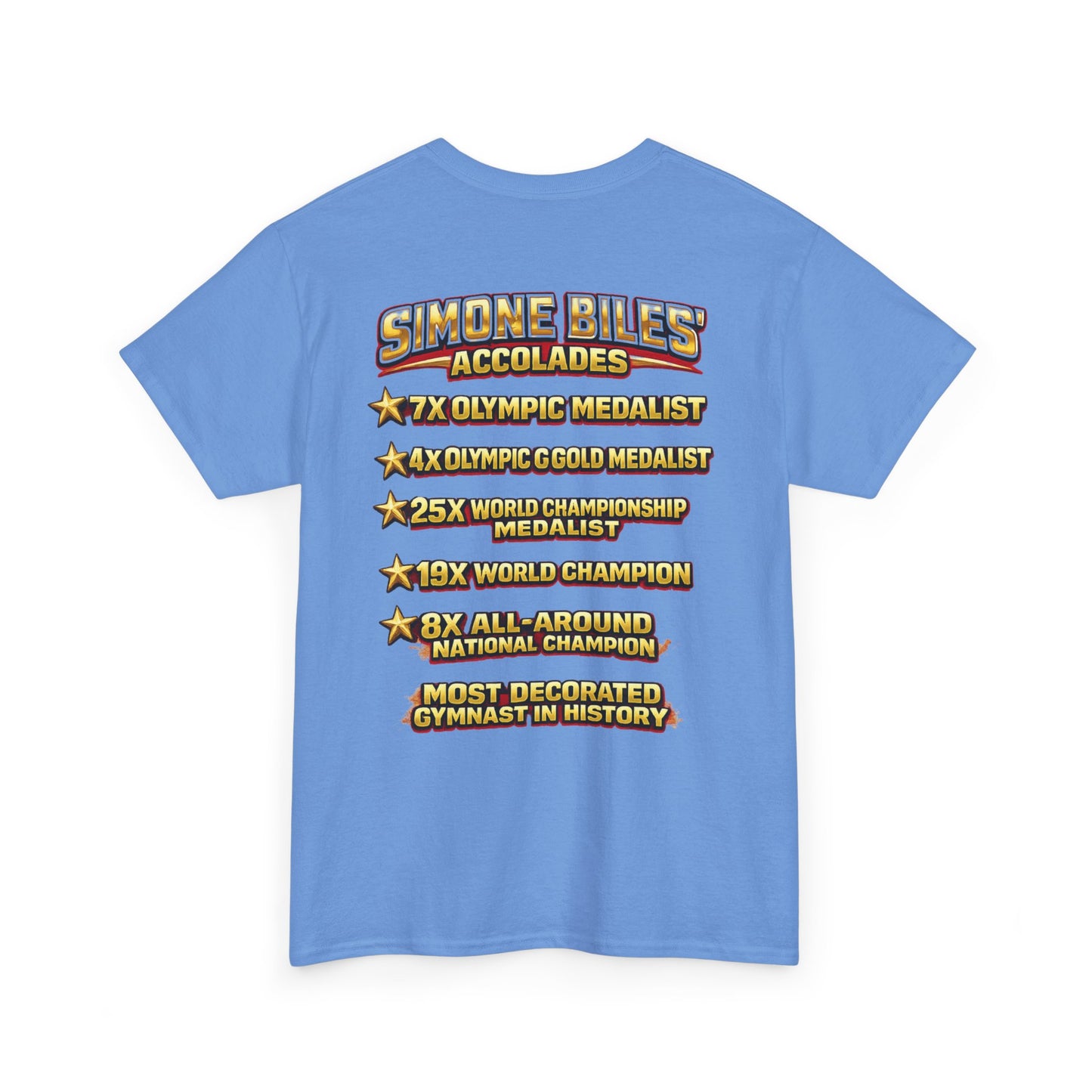 Simone Champion Gymnastics T-Shirt — "Fly Like a Champion" Tribute Tee