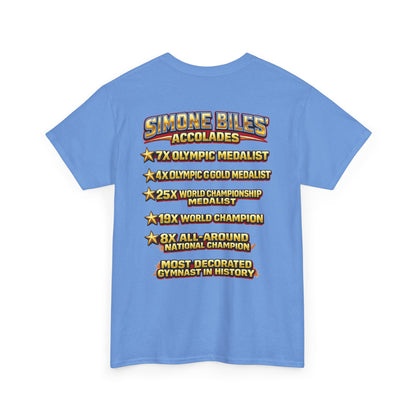Simone Champion Gymnastics T-Shirt — "Fly Like a Champion" Tribute Tee