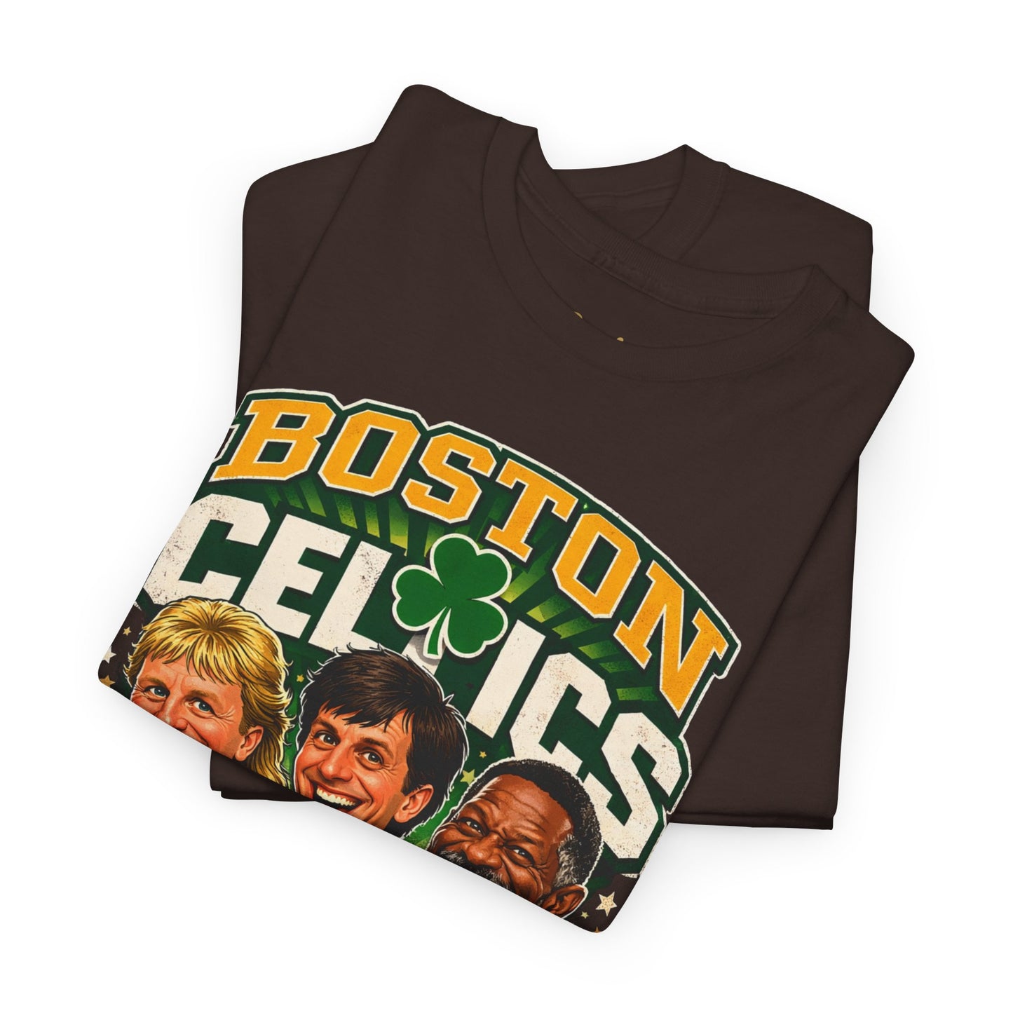 Boston Celtics "Legends of the Parquet" Tee - Retro Basketball Fan Shirt