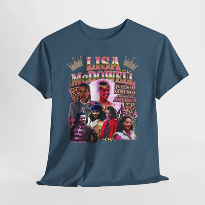 Lisa McDowell ‘90s Nostalgia Collage Tee — Coming To America Graphic Shirt