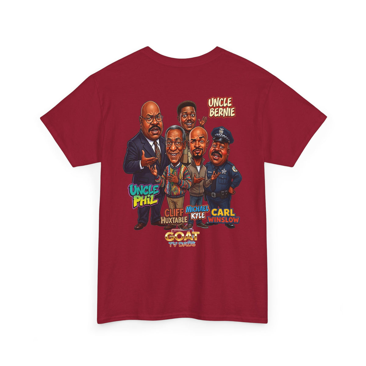 GOAT TV Dads Legends Graphic Tee
