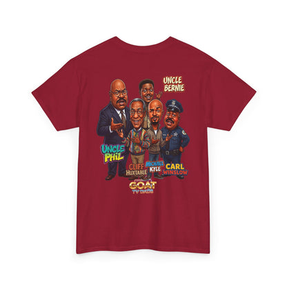GOAT TV Dads Legends Graphic Tee