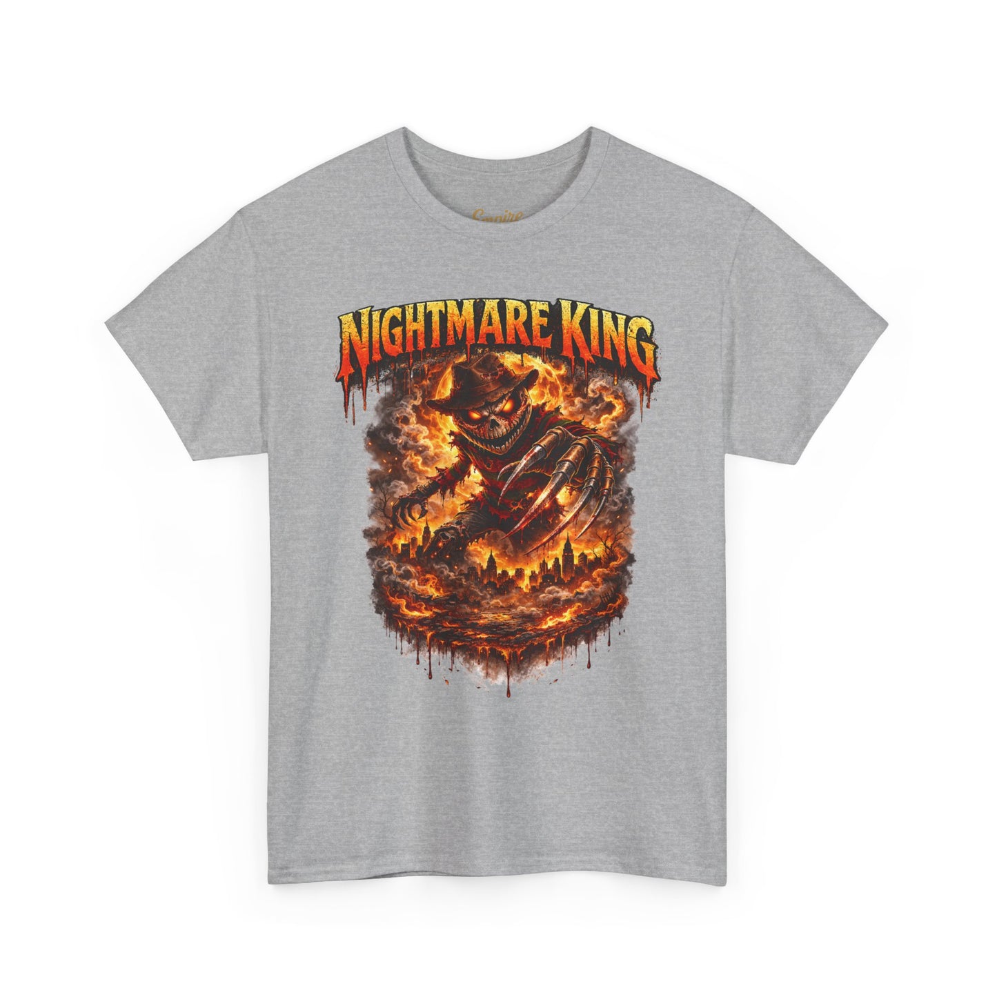 Nightmare King T-Shirt — Scary Skull Horror Tee