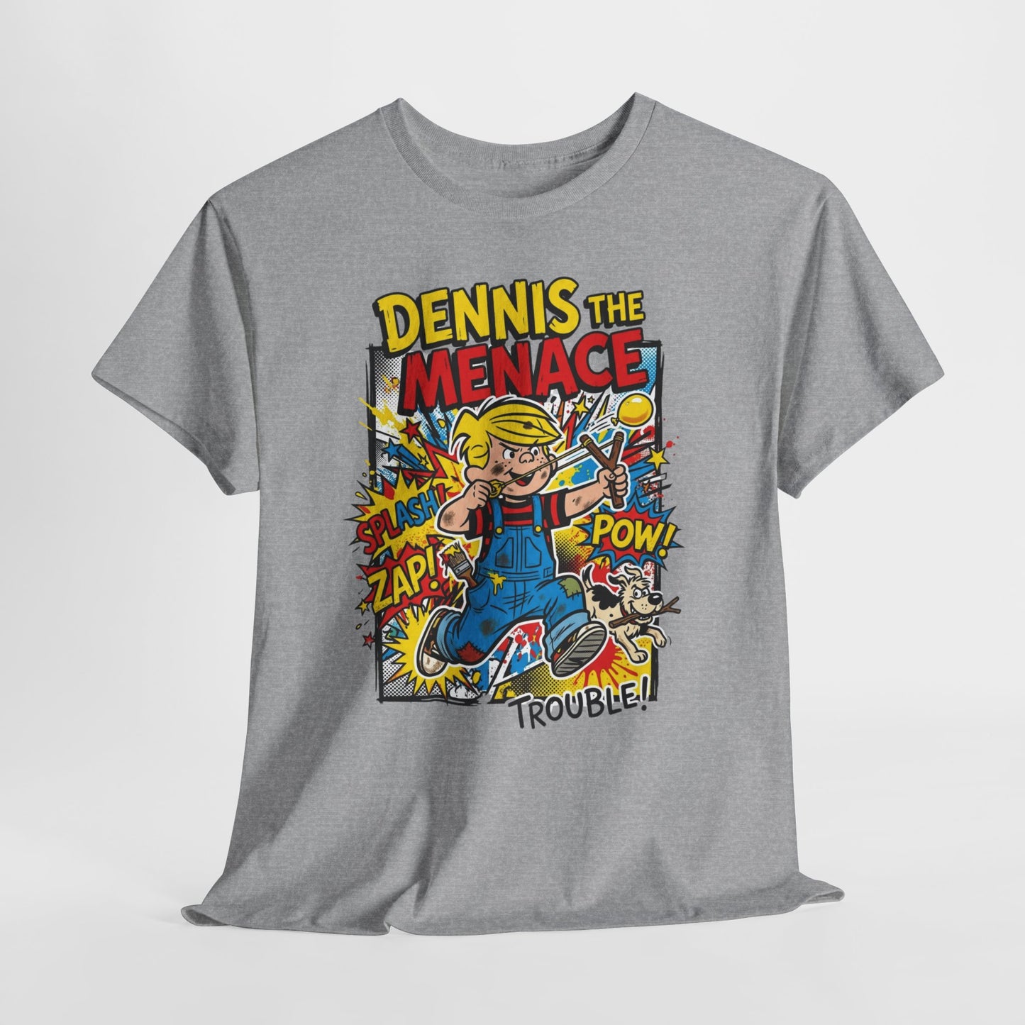 Dennis the Menace Comic Tee — Retro Cartoon Graphic T-Shirt