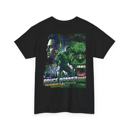 Hulk Graphic Tee — Bruce Banner Movie Poster Back Print