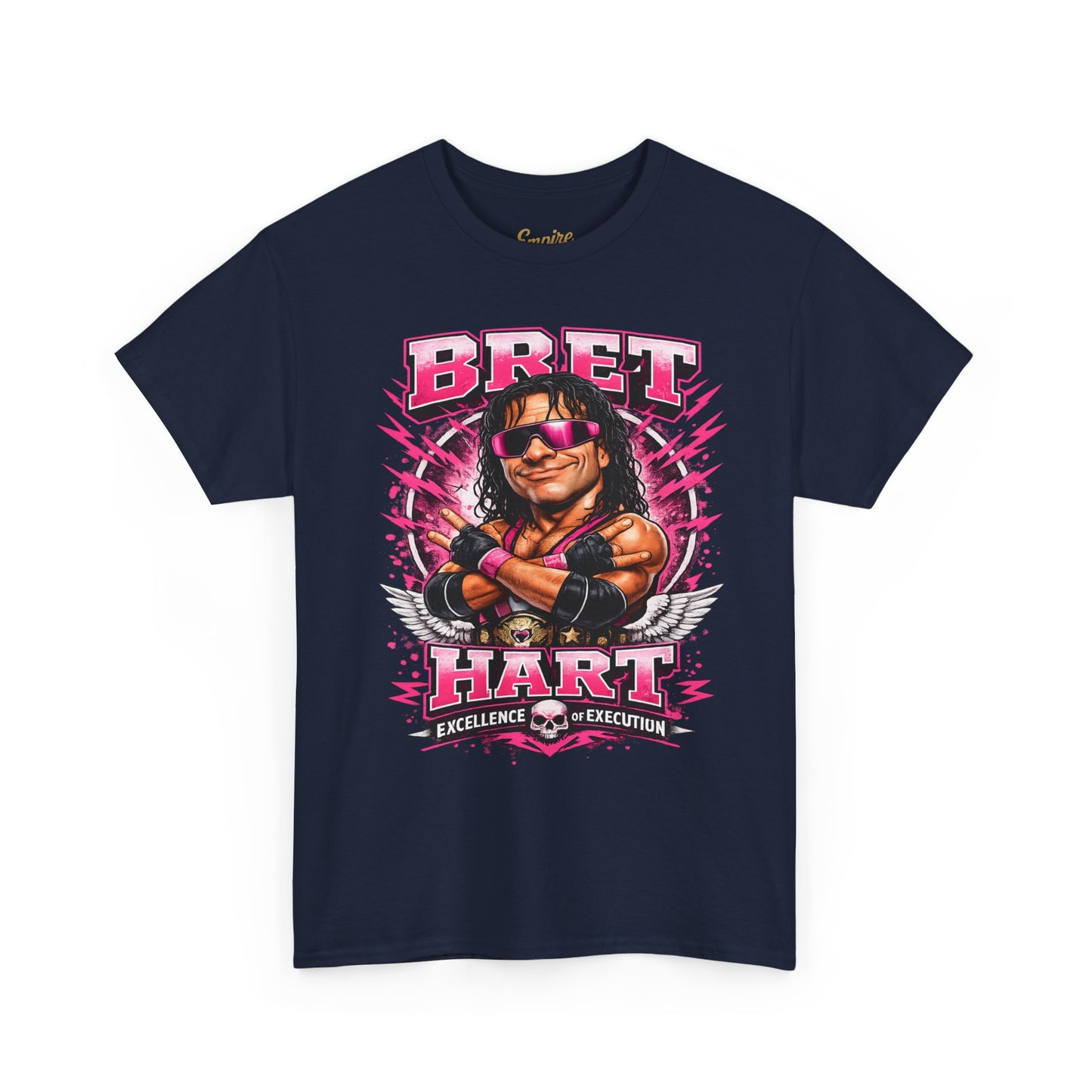 Bret Hart Tribute T-Shirt — "I Am The Best There Is" Retro Wrestling Tee