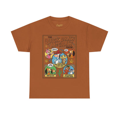 Quick Draw McGraw Retro Cartoon T‑Shirt