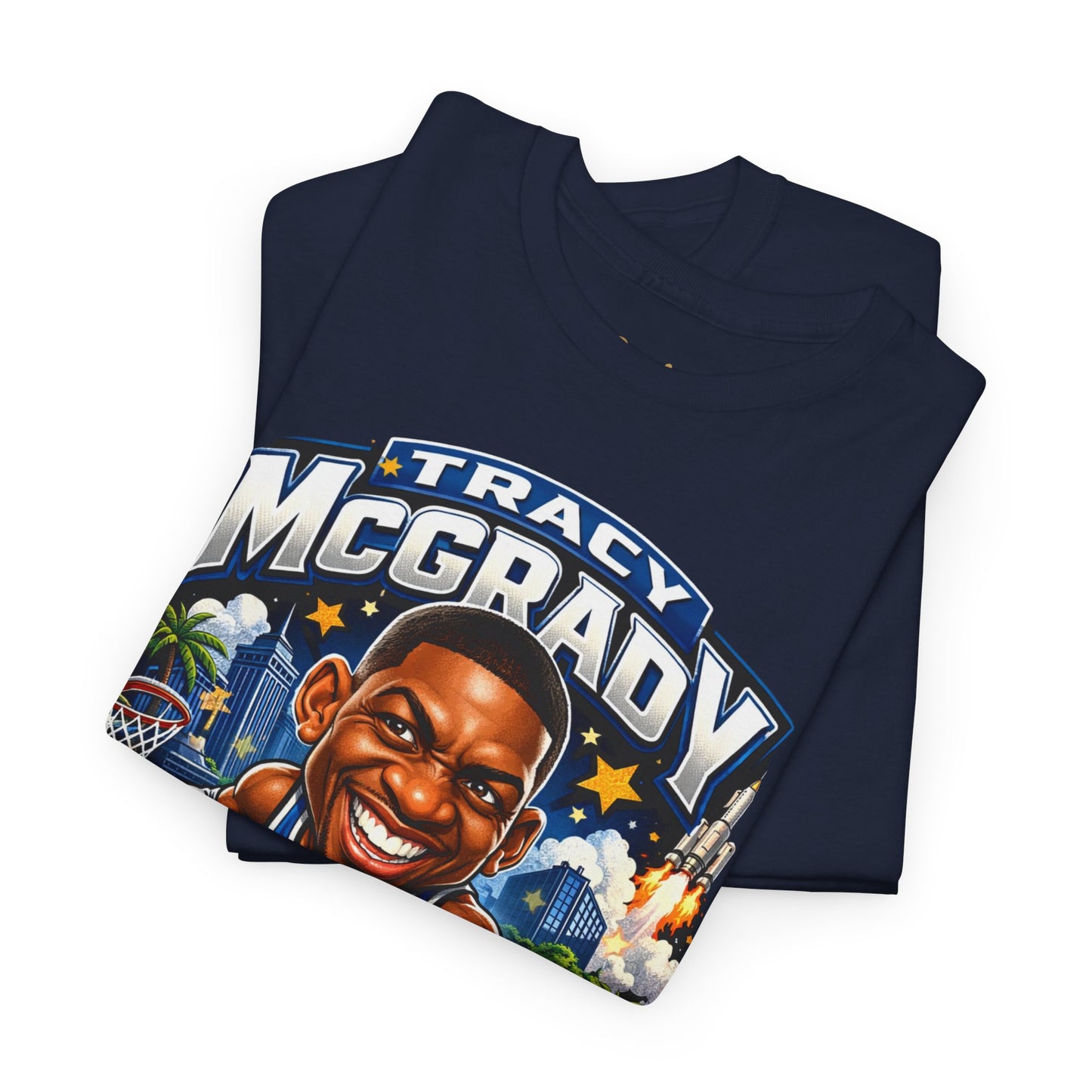 Tracy McGrady Orlando Magic Retro Basketball Tee