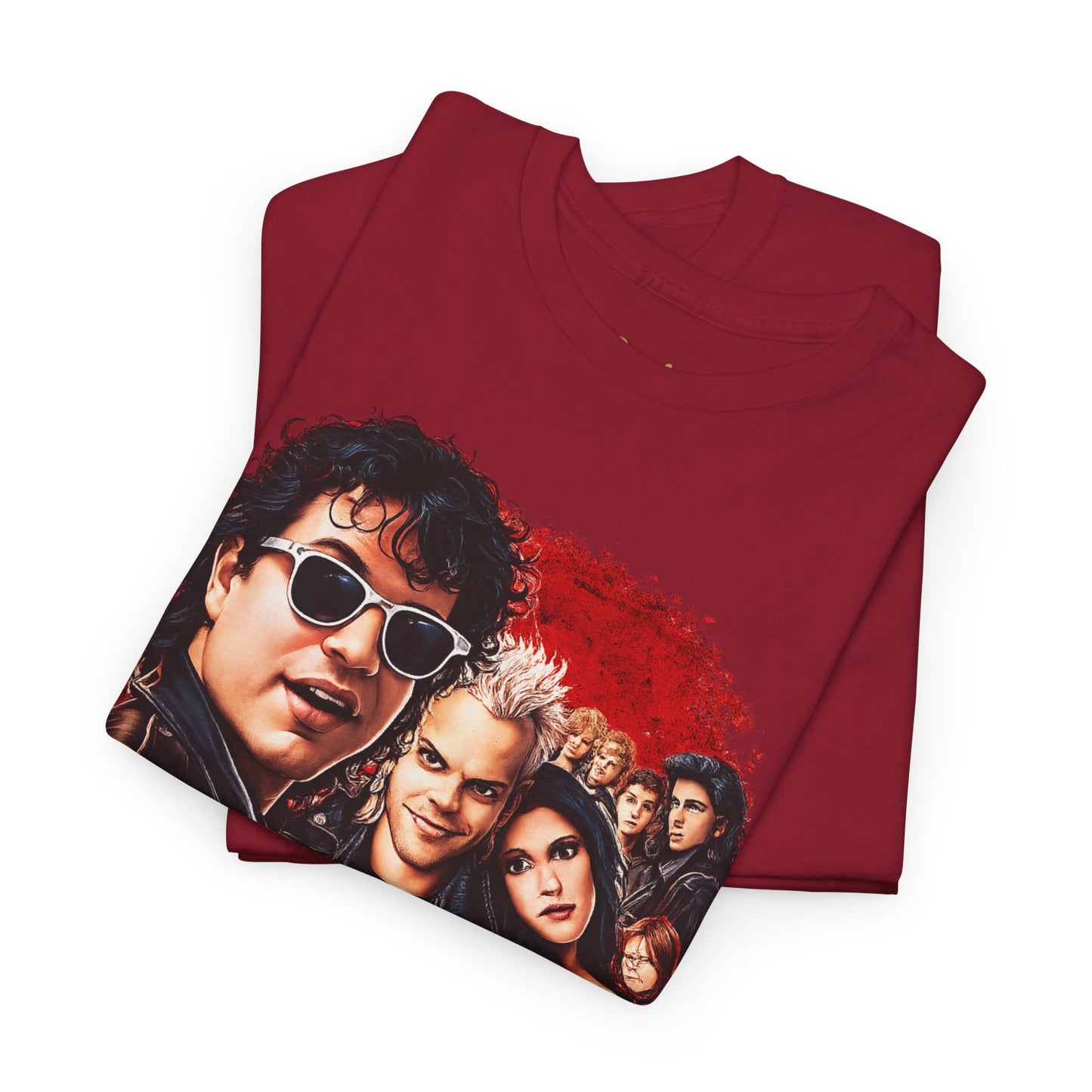 The Lost Boys Movie Poster Tee — Retro 80s Vampire Graphic T-Shirt