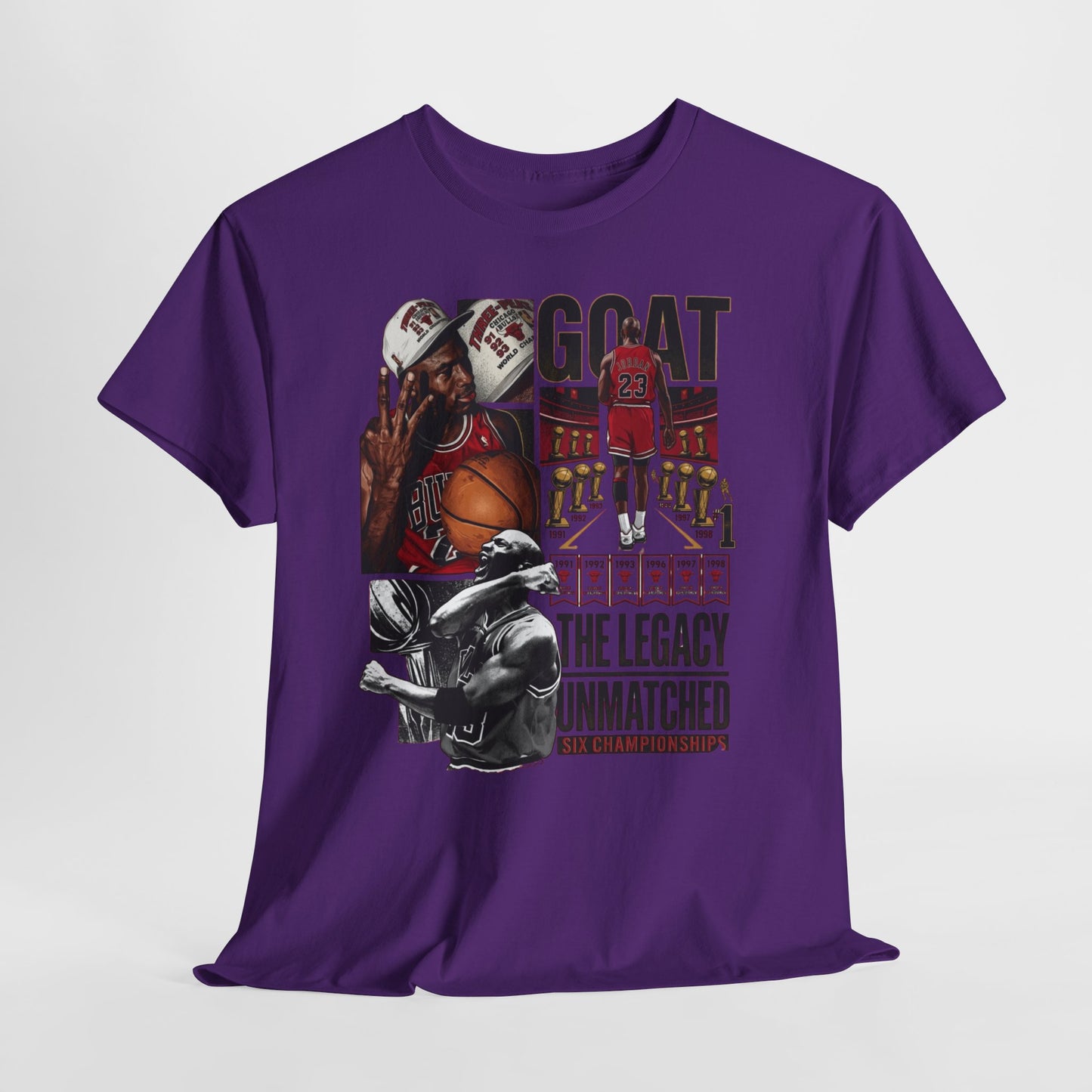 GOAT Legacy Basketball Tee — "The Legacy Unmatched" Graphic Shirt