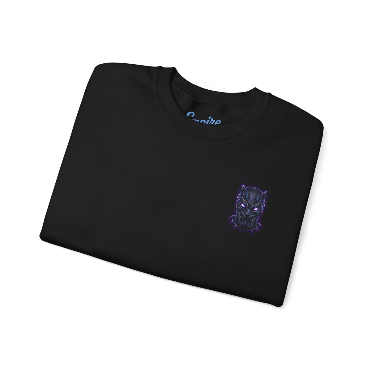 Black Panther Crewneck Sweatshirt — Marvel Black Panther Graphic