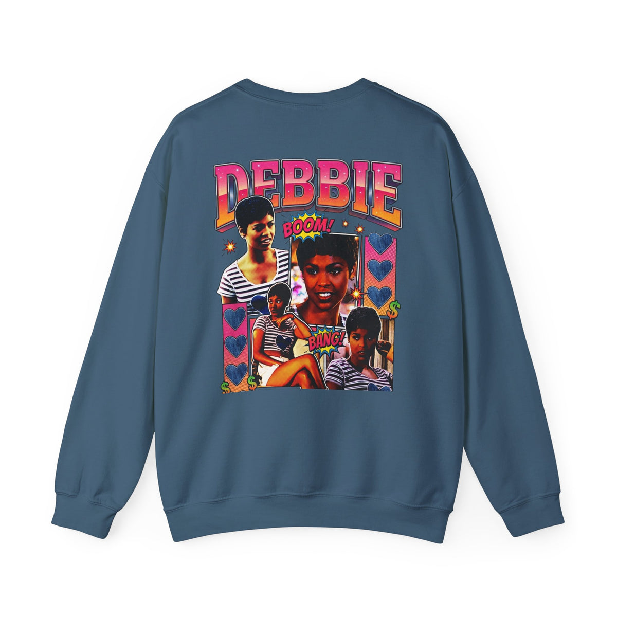 Debbie Retro Photo Collage Crewneck Sweatshirt