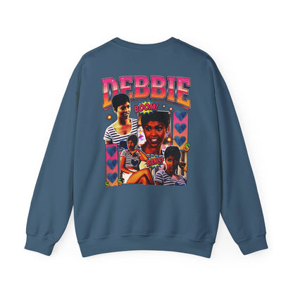 Debbie Retro Photo Collage Crewneck Sweatshirt