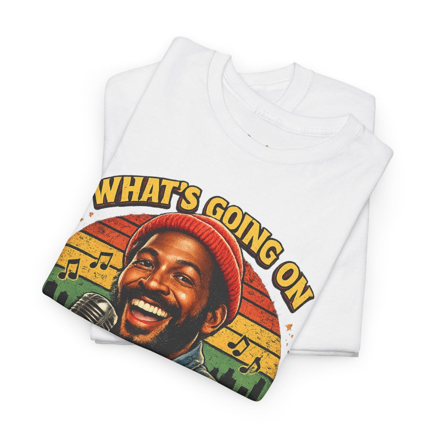 Marvin Gaye Tribute Tee, Vintage Music T-Shirt, Unisex Cotton Tee, Retro Style Shirt, Gift for Music Lovers, Perfect for Concerts