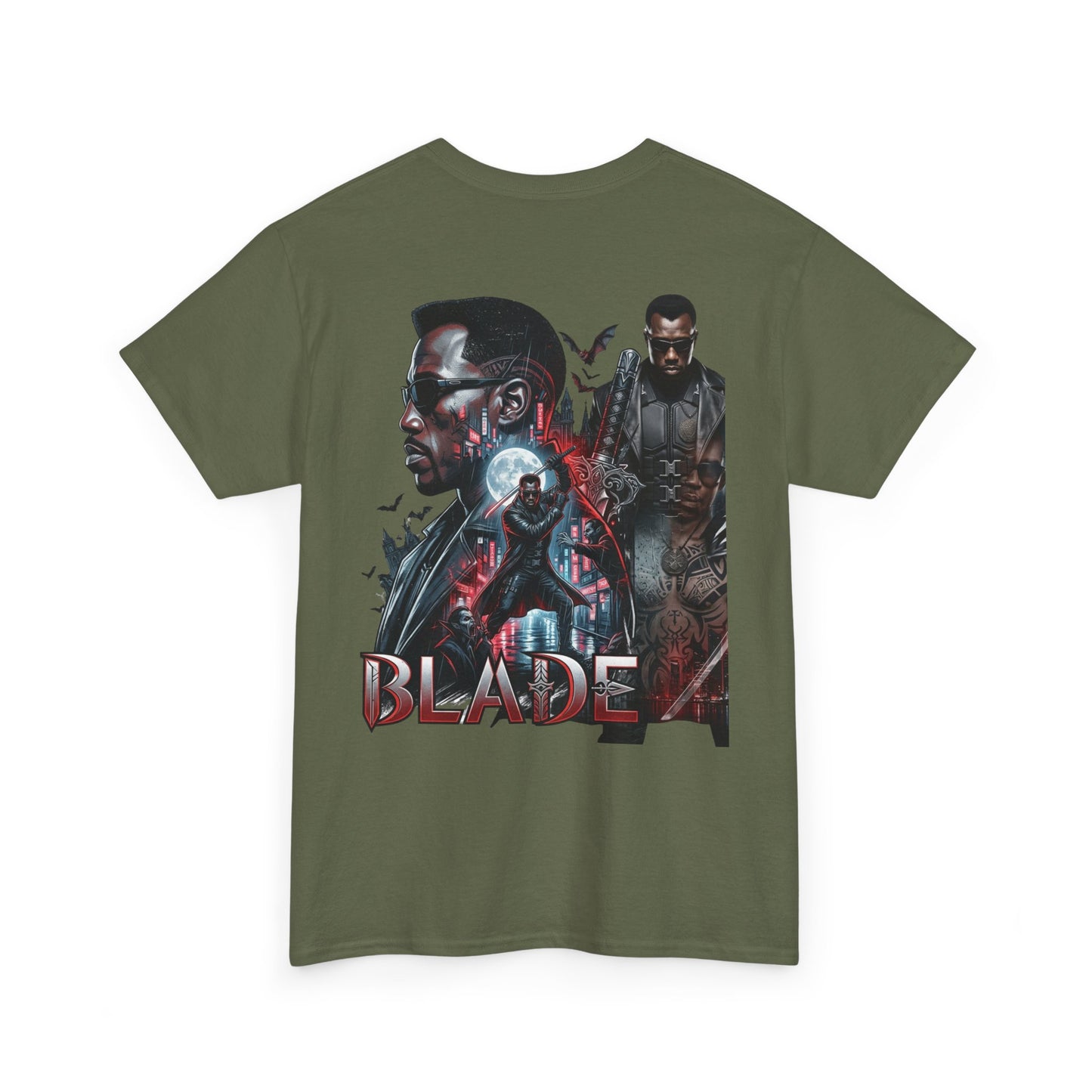 Blade Movie Graphic Tee — Retro Vampire Hunter T-Shirt