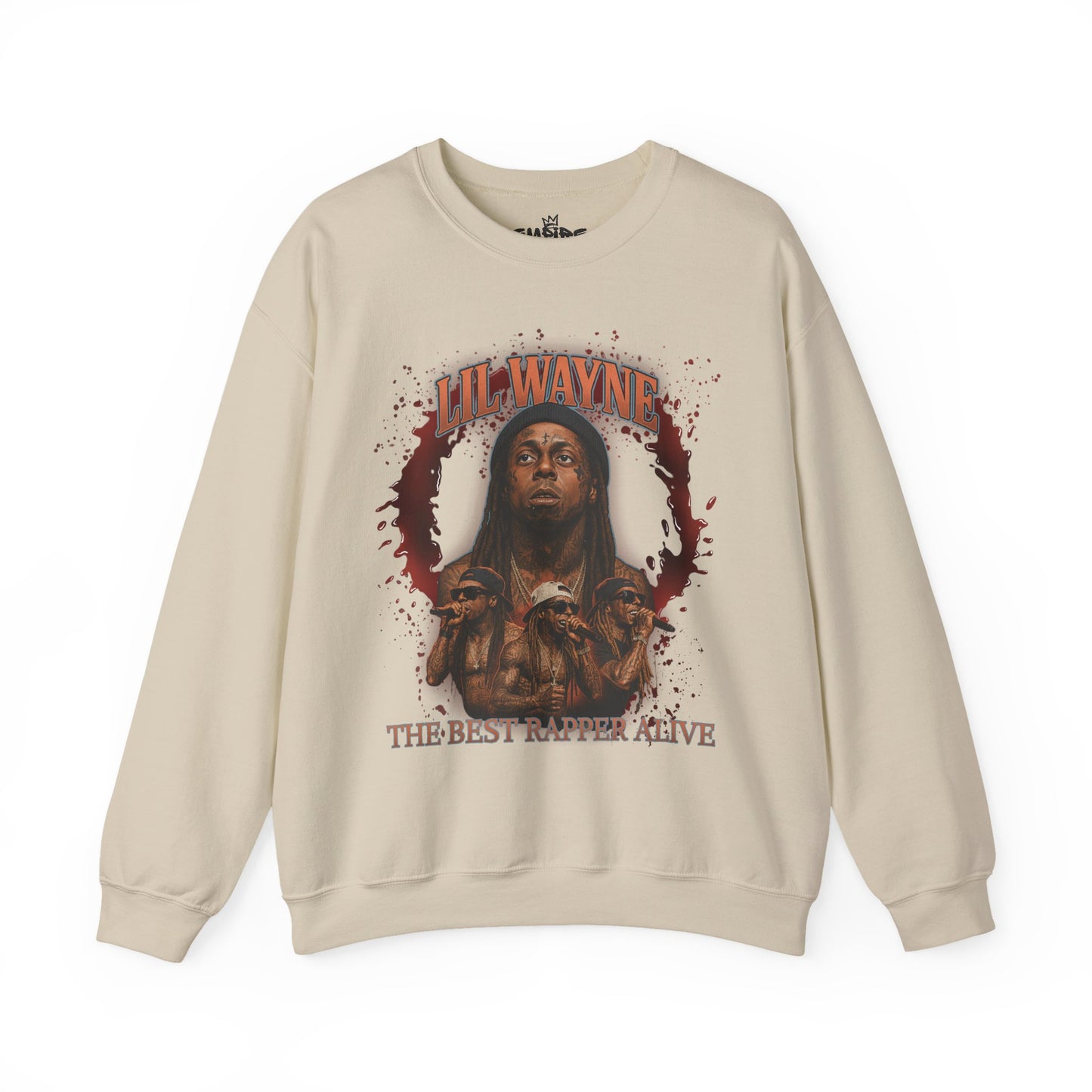Best Rapper Alive Crewneck Sweatshirt, Hip Hop Apparel, Casual Fashion, Unisex Gifts, Streetwear Style, Music Lover Clothing