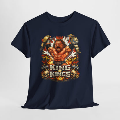 King of Kings Tee - Retro Wrestling Champion Graphic T-Shirt