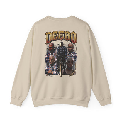 Deebo Graphic Crewneck Sweatshirt — Retro Streetwear Tribute