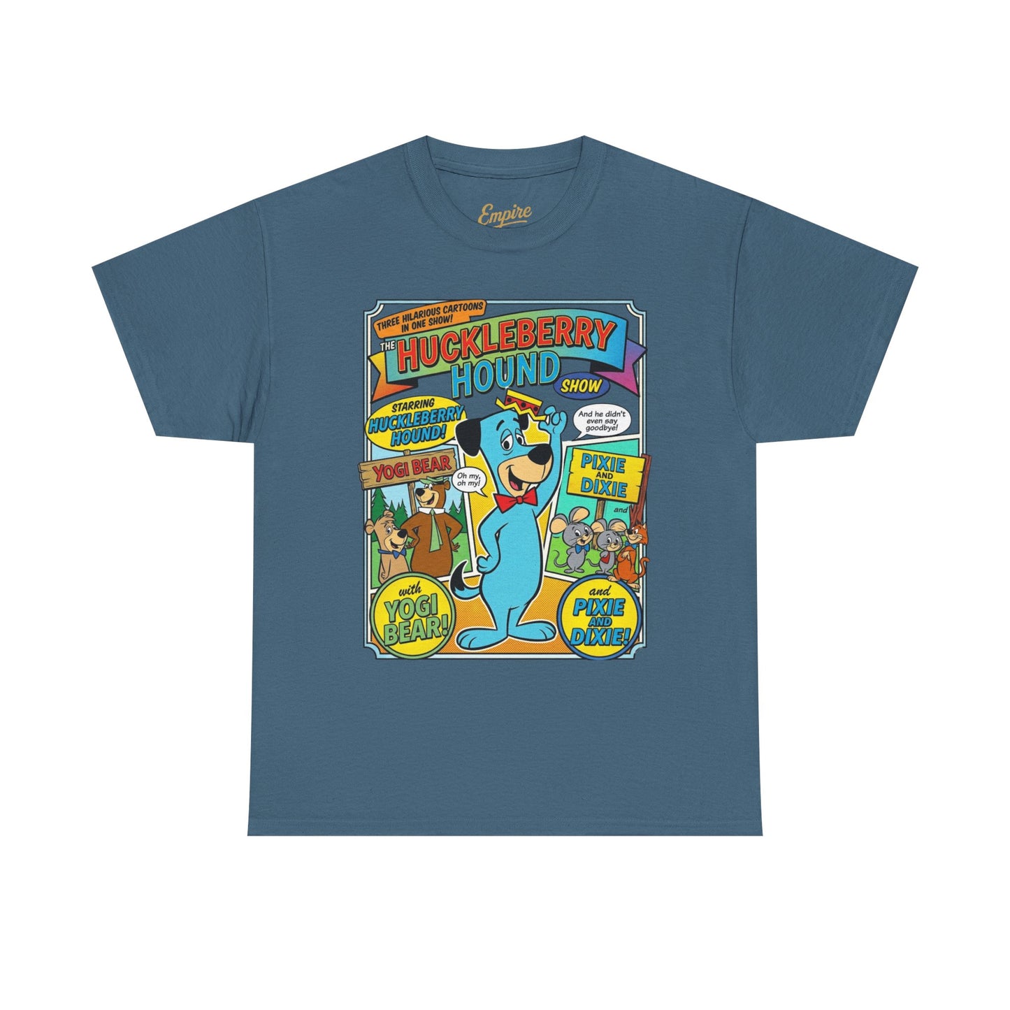 Huckleberry Hound Vintage Cartoon T-Shirt