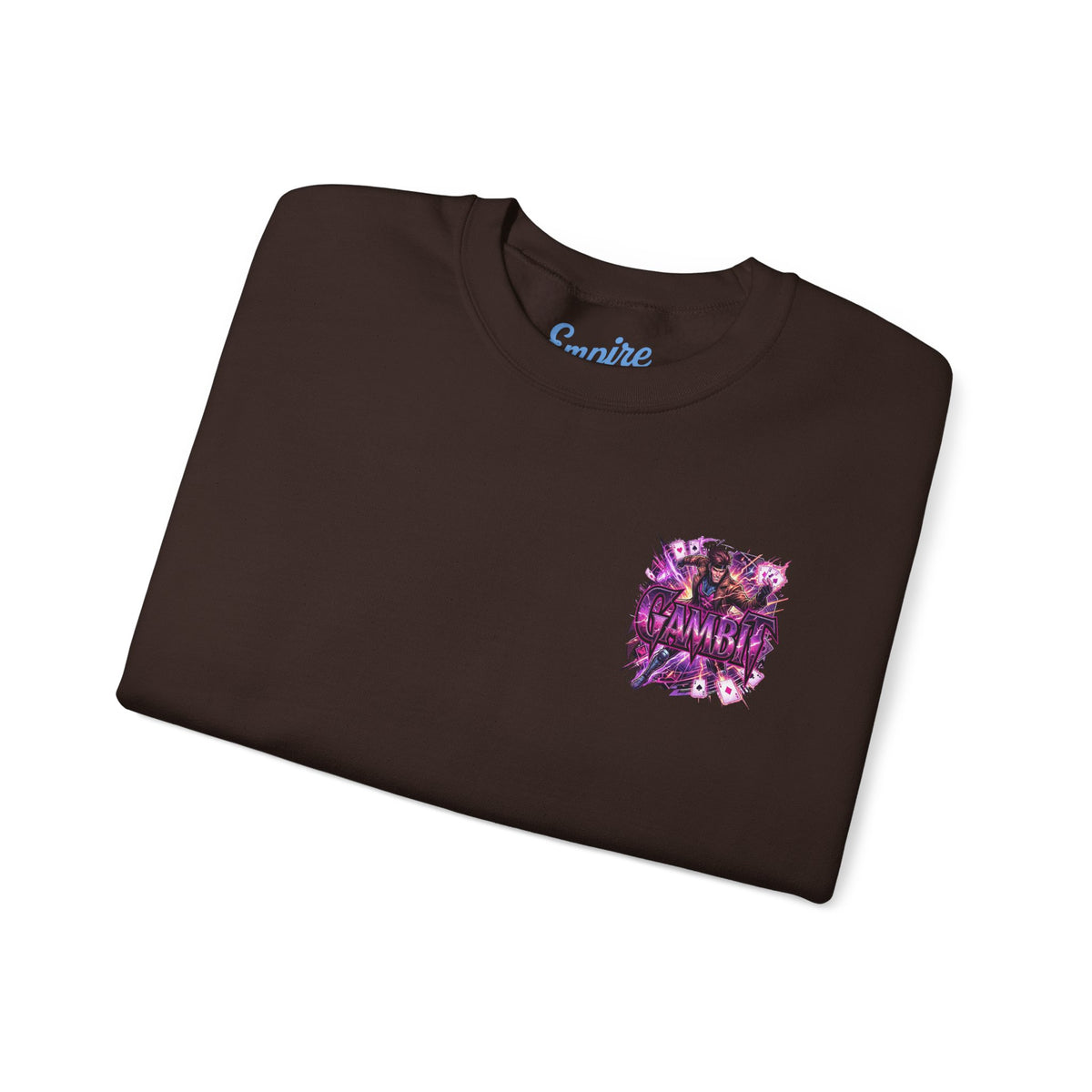Gambit Inspired Crewneck Sweatshirt — Gambit X Men Graphic