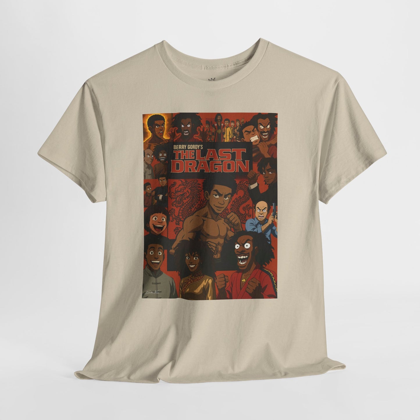 Retro Last Dragon Unisex Heavy Cotton Tee | Perfect for Fans & Casual Wear
