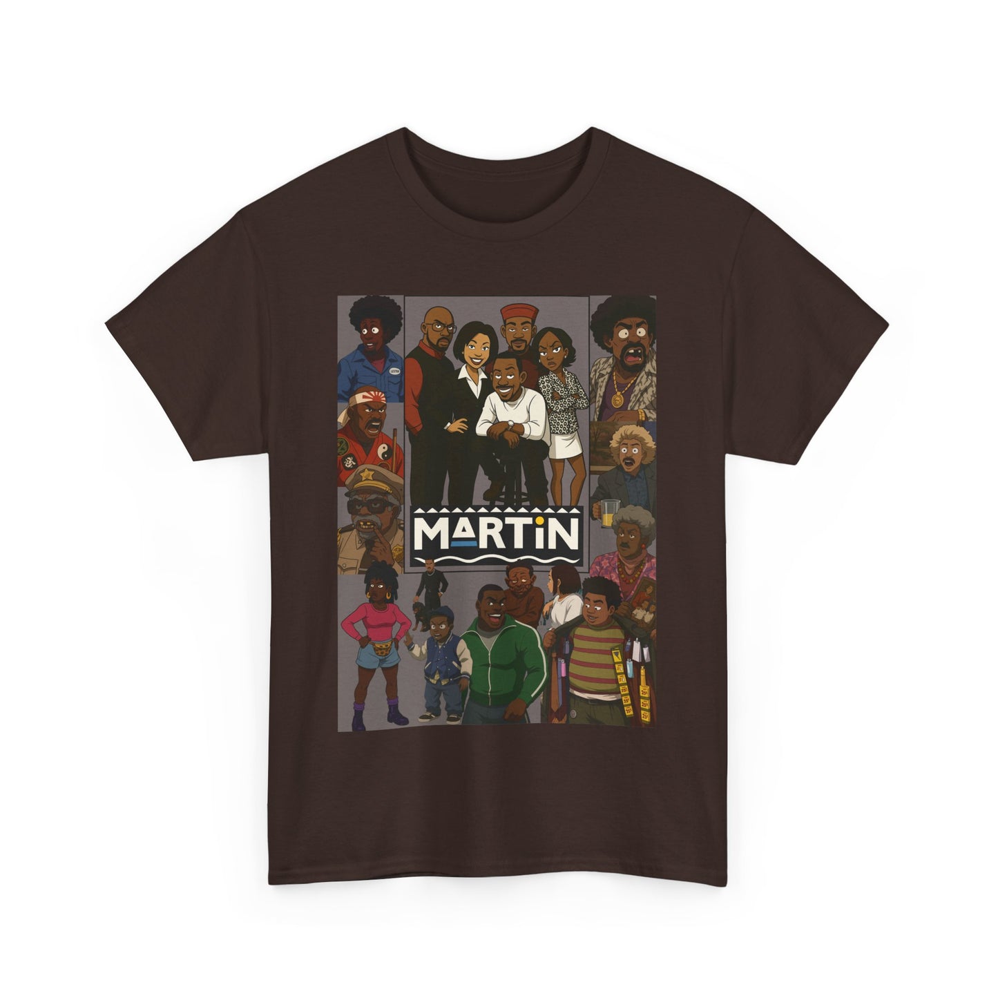 Vintage Martin T-Shirt - Unisex Heavy Cotton Tee for Nostalgic Fans